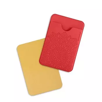 FLEXPOCKET Чехол для карты на телефон из экокожи, на клеевой основе