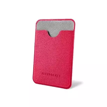 FLEXPOCKET Чехол для карты на телефон из экокожи, на клеевой основе