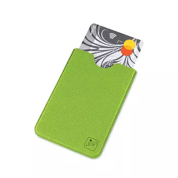 FLEXPOCKET Чехол из экокожи для пластиковой карты с её защитой от считывания