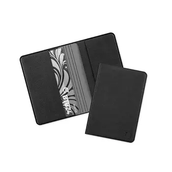 FLEXPOCKET Чехол из экокожи на 4 пластиковые карты с их защитой от списания