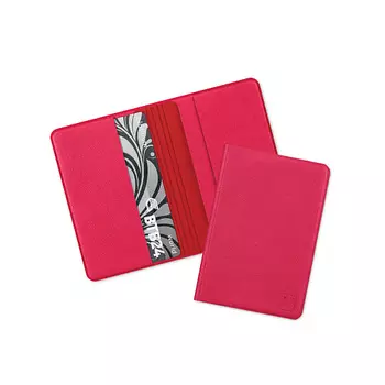 FLEXPOCKET Чехол из экокожи на 4 пластиковые карты с их защитой от списания