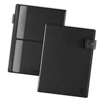 FLEXPOCKET Чехол, обложка для паспорта из экокожи с застежкой на кнопку