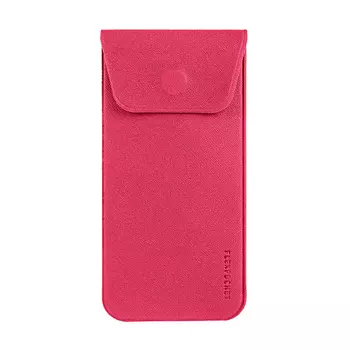 FLEXPOCKET Футляр для ручек/очков Flexpocket из экокожи Saffiano, на магните, цвет - желтый