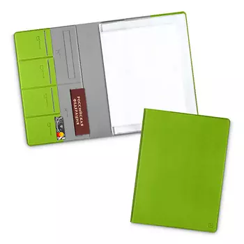 FLEXPOCKET Папка для семейных документов из экокожи А5 формата