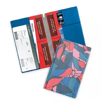 FLEXPOCKET Семейный туристический органайзер с принтом на обложке