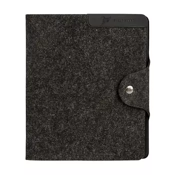 FLEXPOCKET Тетрадь на кольцах А5 с разделителями и линейкой, обложка из фетра