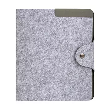 FLEXPOCKET Тетрадь на кольцах А5 с разделителями и линейкой, обложка из фетра