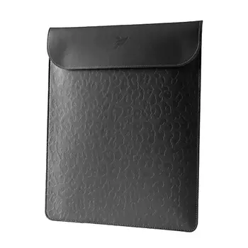 FLEXPOCKET Вертикальный чехол для ноутбука из экокожи на липучке