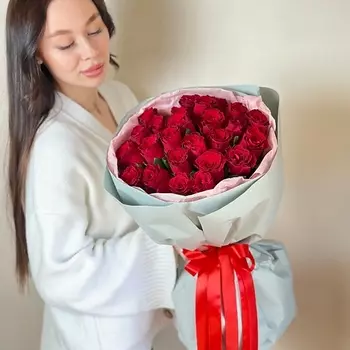 FLORENS Букет из 25 кенийских роз