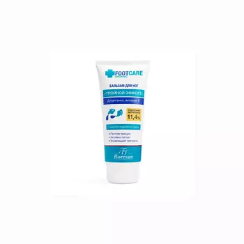 FLORESAN Бальзам для ног Тройной эффект
