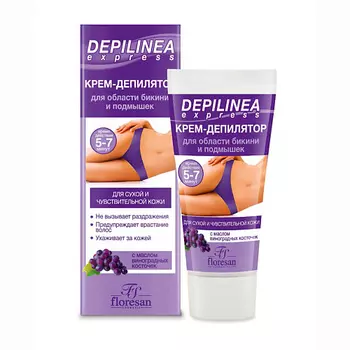 FLORESAN Крем-депилятор для области бикини и подмышек