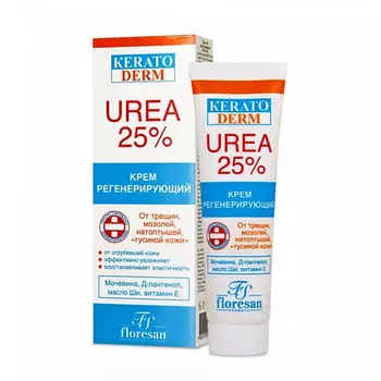 FLORESAN Крем регенерирующий для ног от трещин, мозолей, натоптышей