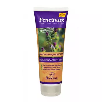 FLORESAN Маска-кондиционер против выпадения волос серии Репейник 250.0