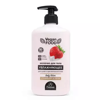 FLORESAN Молочко для тела питательное Клубника