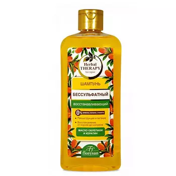 FLORESAN Шампунь бессульфатный с кератином Восстанавливающий 400.0