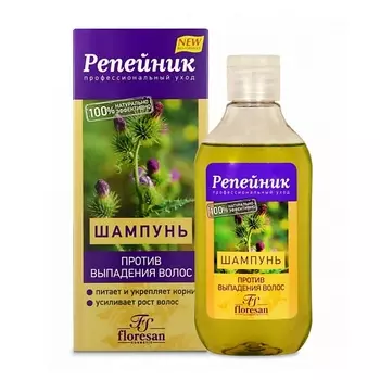 FLORESAN Шампунь против выпадения волос серии Репейник 250.0