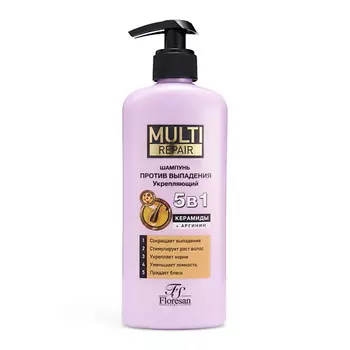 FLORESAN Шампунь против выпадения волос укрепляющий Multe repair
