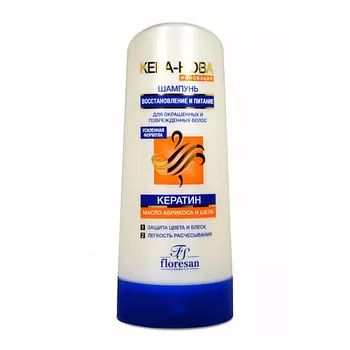 FLORESAN Шампунь Восстановление и Питание Кера-Нова 400