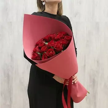 ФЛОРИКА 15 красных роз
