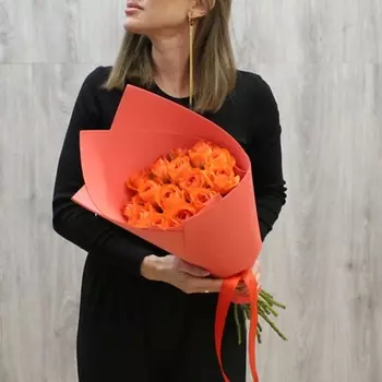 ФЛОРИКА 15 огненных роз