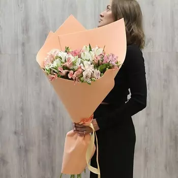 ФЛОРИКА Букет из 15 альстермерий