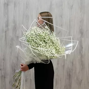 ФЛОРИКА Букет из белоснежной гипсофилы