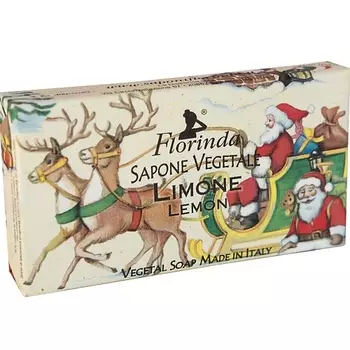 FLORINDA Мыло "Счастливого Рождества" Limone / Лимон 100.0