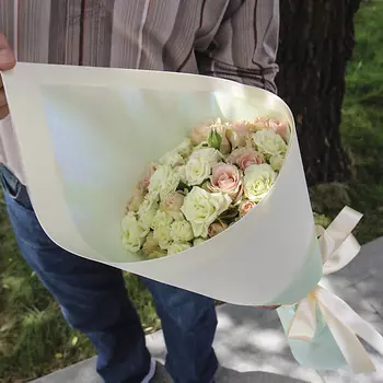 FLORPRO 15 кустовых роз Микс №2