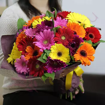 FLORPRO 25 гербер микс в крафте