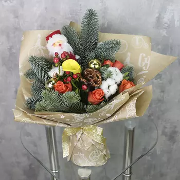 FLORPRO Букет «Дед мороз»