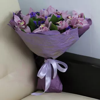 FLORPRO Букет розовых орхидей Mini