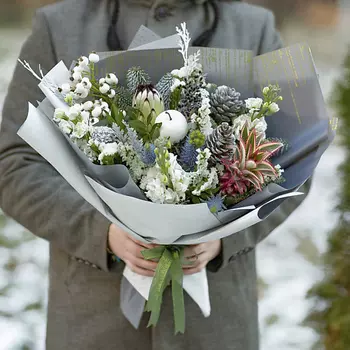 FLORPRO Букет «Серебро»