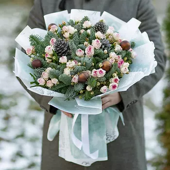 FLORPRO Букет «Снежный вальс»