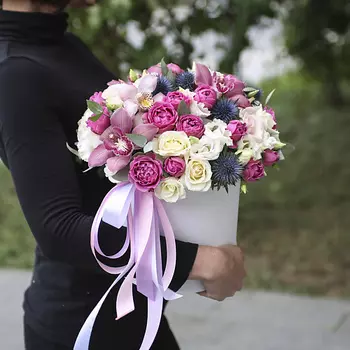 FLORPRO Коробка с цветам «Линетт»