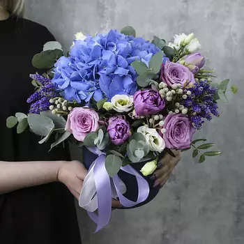 FLORPRO Коробка с цветами «Акварель»