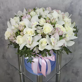 FLORPRO Коробка с цветами «Сильвия»