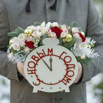 FLORPRO Ящик с цветами «Куранты»