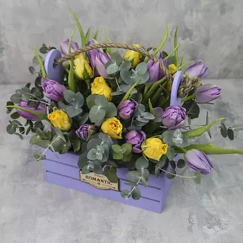 FLORPRO Ящик с цветами «Romantic»