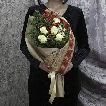 FLORPRO Зимний букет «Норвегия»