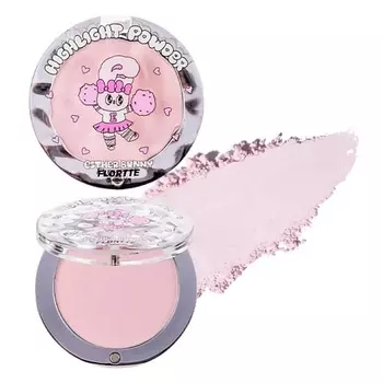 FLORTTE Компактный хайлайтер Esther Bunny Single-Colour Highlighter