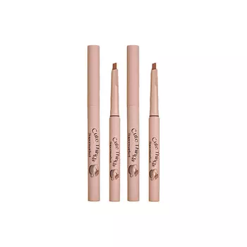 FLORTTE Набор из двух матовых карандашей для губ Velvet Matte Lip Pencil