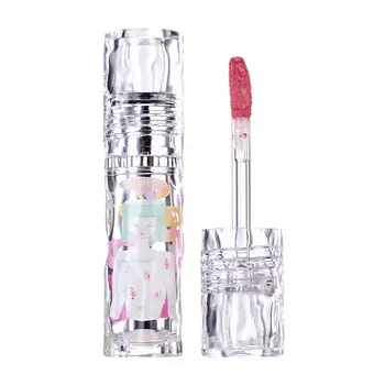 FLORTTE Увлажняющий блеск для губ Girl's World Lip Lacquer