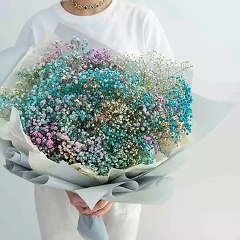 FLORY.ME Букет из гипсофилы