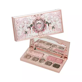FLOWER KNOWS Палетка для макияжа лица и глаз Strawberry Cupid Makeup Palette