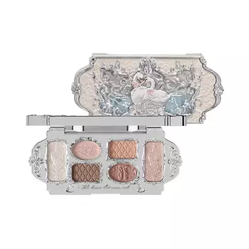 FLOWER KNOWS Палетка Swan Ballet Six-Color Makeup Palette
