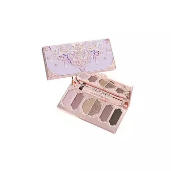 FLOWER KNOWS Палетка теней Butterfly Cloud Collar Embossed Six-Color Makeup Palette