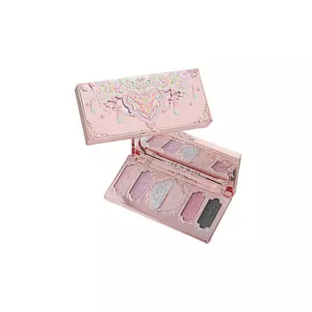 FLOWER KNOWS Палетка теней Butterfly Cloud Collar Embossed Six-Color Makeup Palette