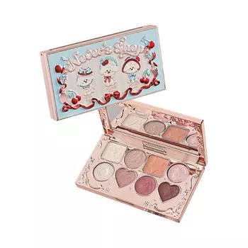 FLOWER KNOWS Палетка теней для век Never's Shop Eyeshadow Palette