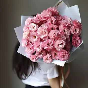 FLOWERNA Розовая эустома