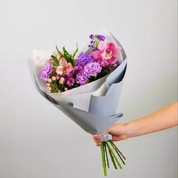 FLOWERY Букет "Розовый махаон S"